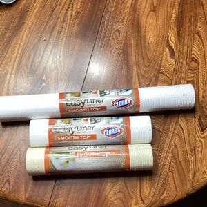 Clorox EasyLiner Smooth Top White Drawer & Shelf Liners - Set of 3